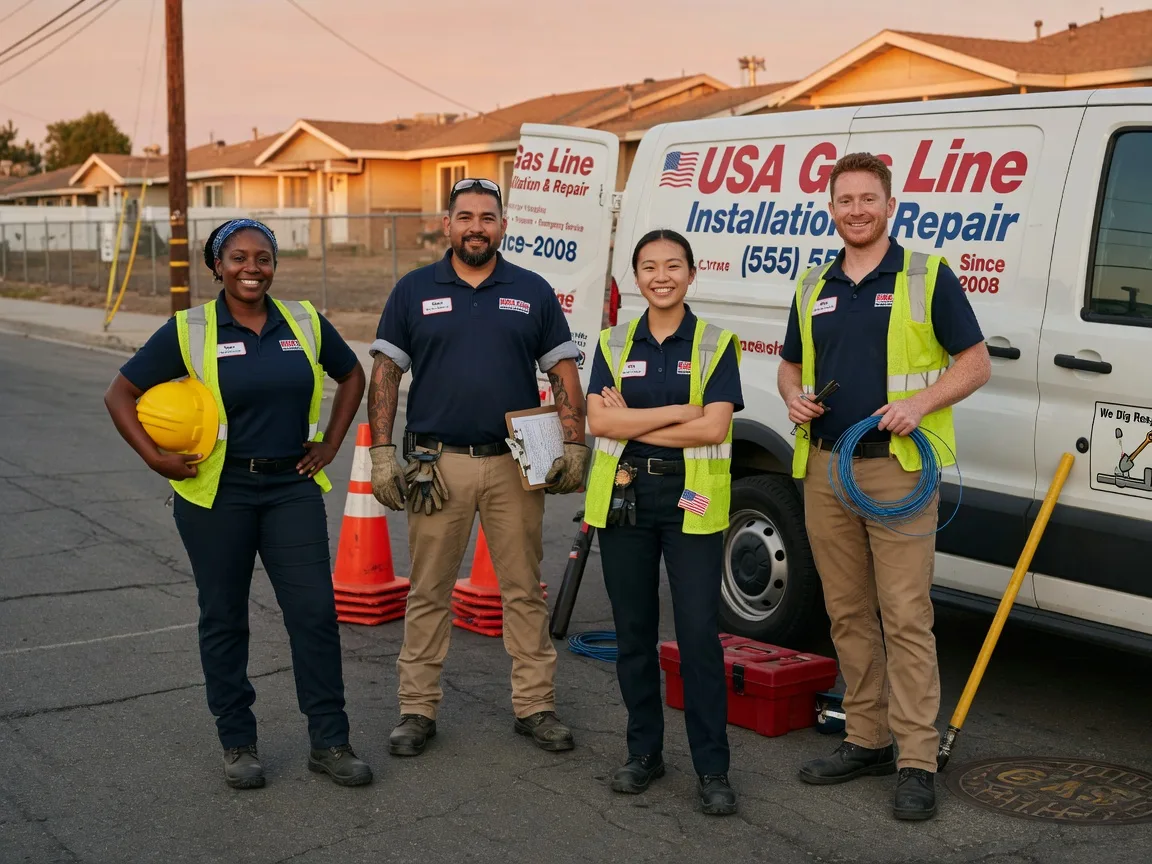Gas Line Installation company in Vera, OK